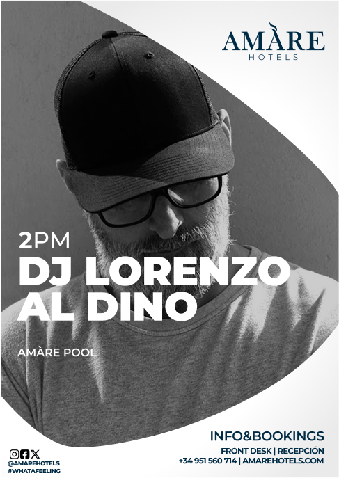 Amàre Beach Hotel Ibiza - DJ Poster