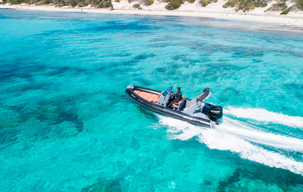 Brig 650 speedboat rental