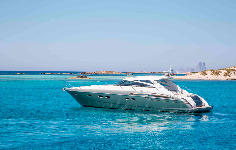 Princess V58 yacht rental