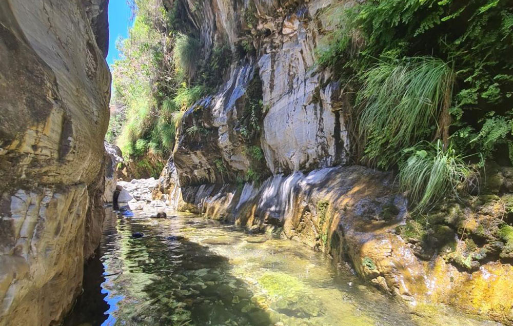 Canyoning at Guadalmina River